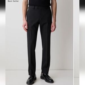 RW&CO Black Slim Fit Suit Pant